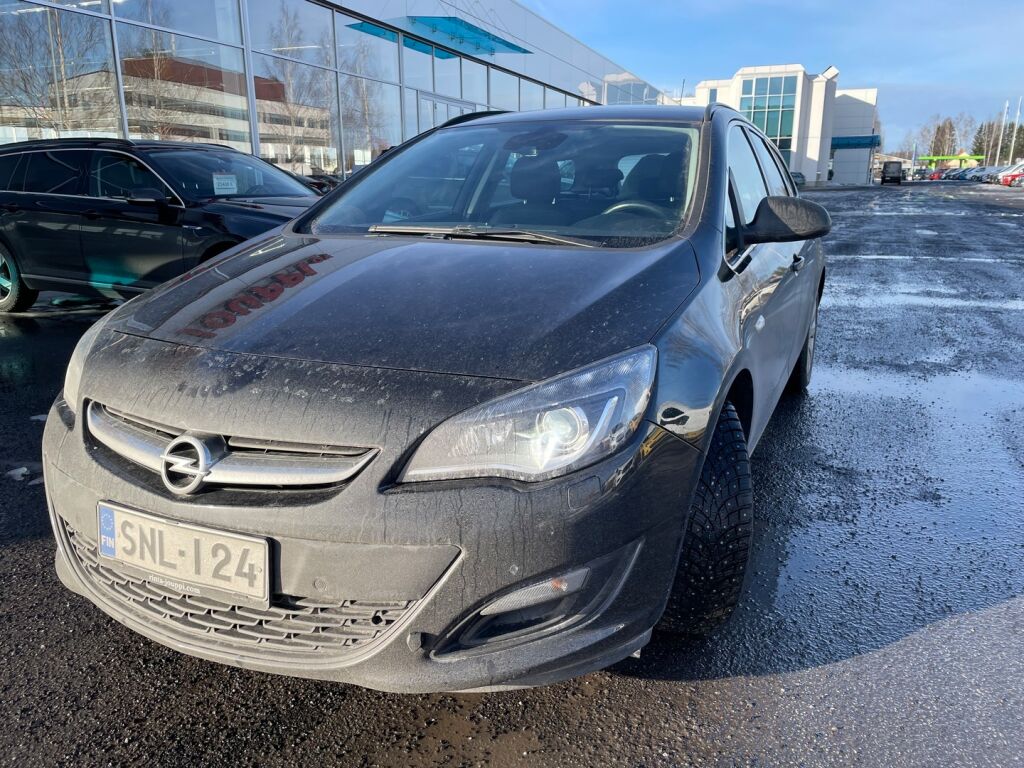 Opel Astra 2016 Musta