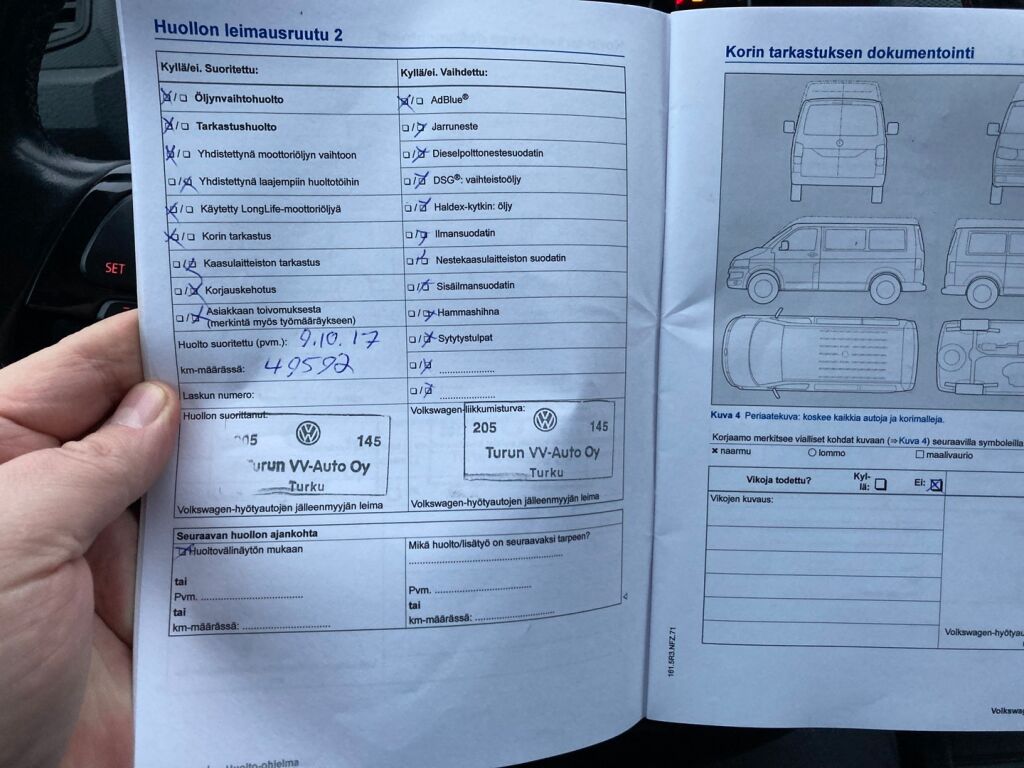 Volkswagen Caddy Maxi 2016 Metallinhohto Sininen