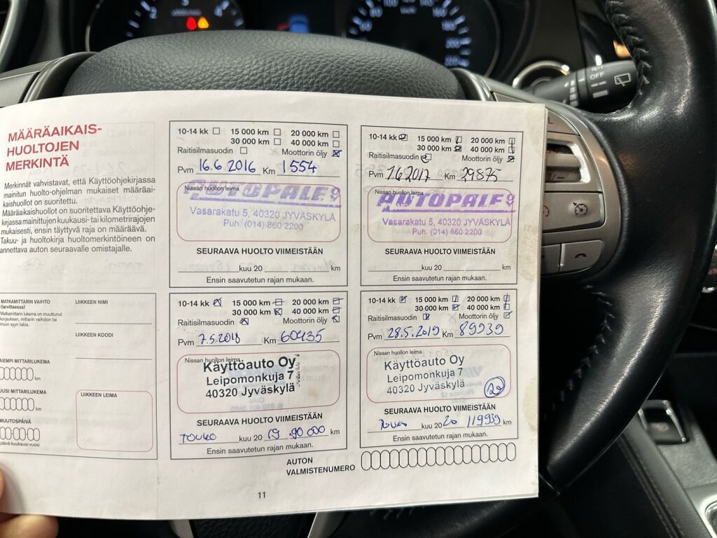 Nissan Qashqai 2016 Hopea