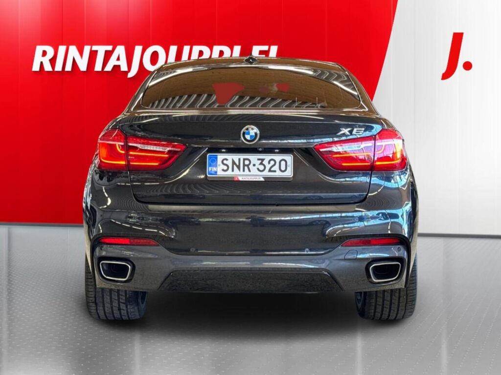 BMW X6 2016 Musta