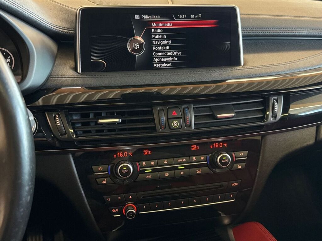 BMW X6 2016 Musta