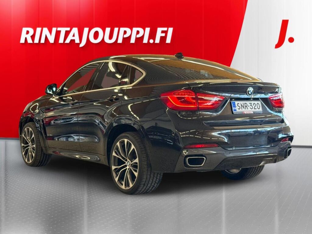 BMW X6 2016 Musta