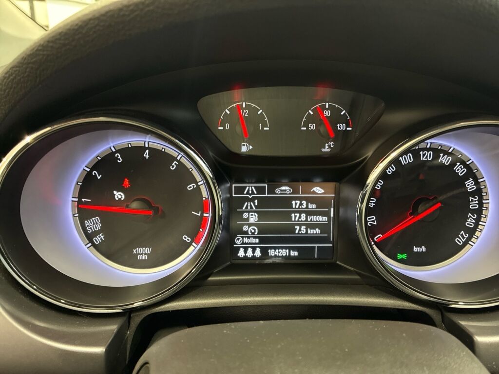 Opel Astra 2016 Valkoinen