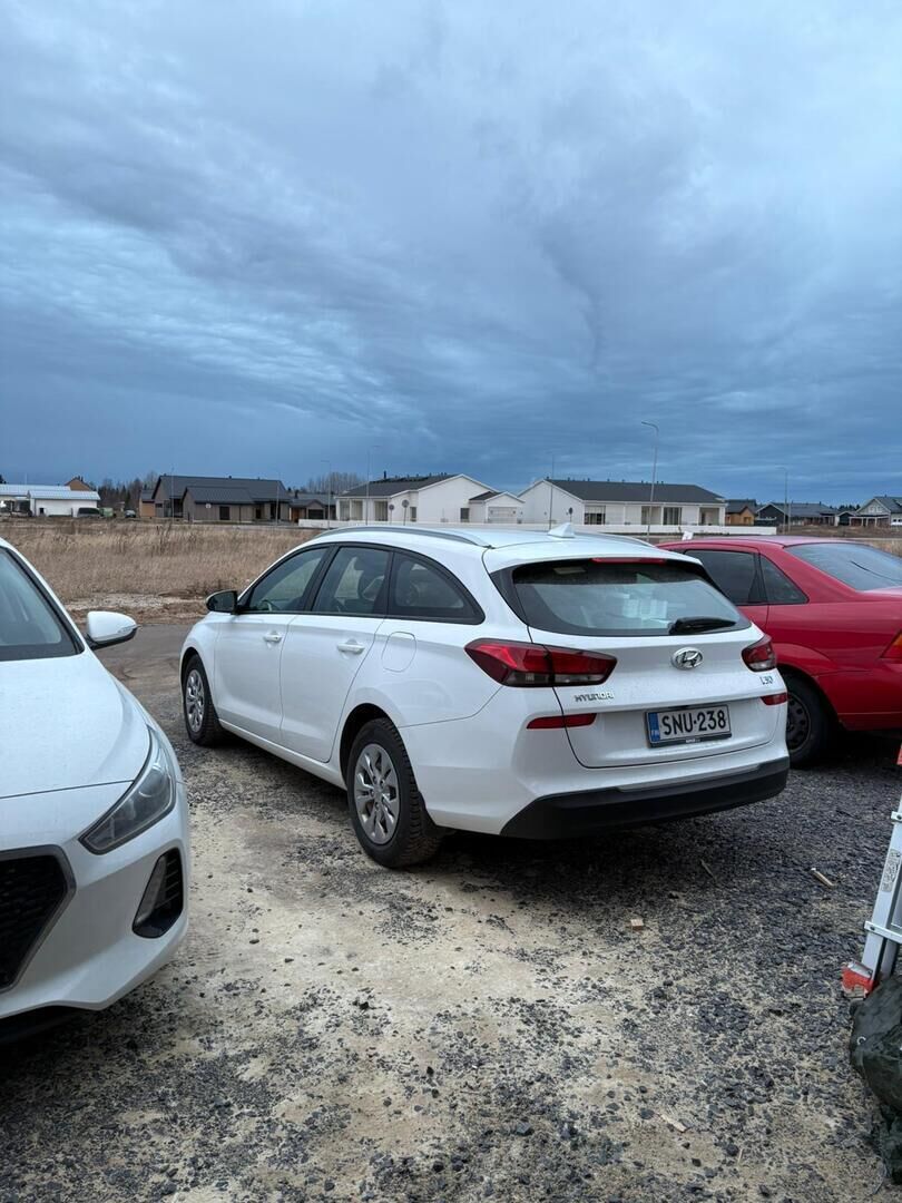 Hyundai i30 Wagon 2019 Valkoinen