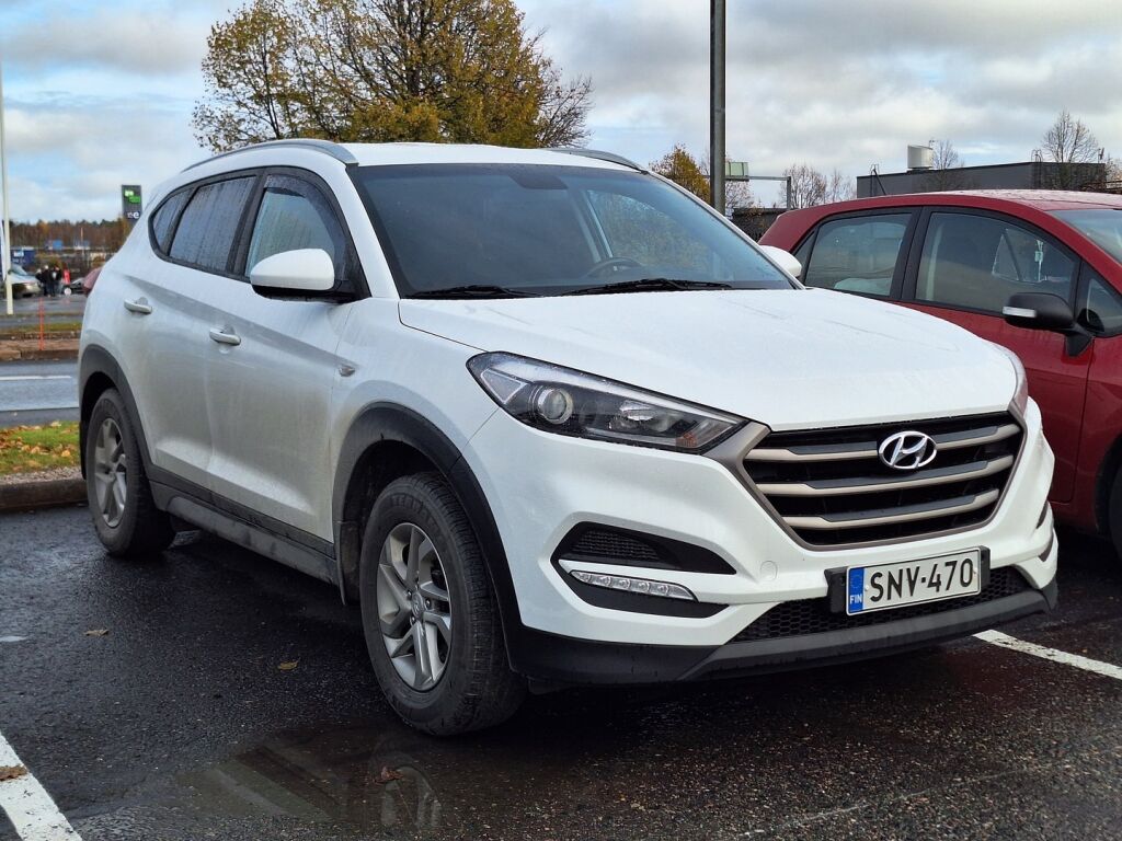 Hyundai Tucson 2016 Valkoinen