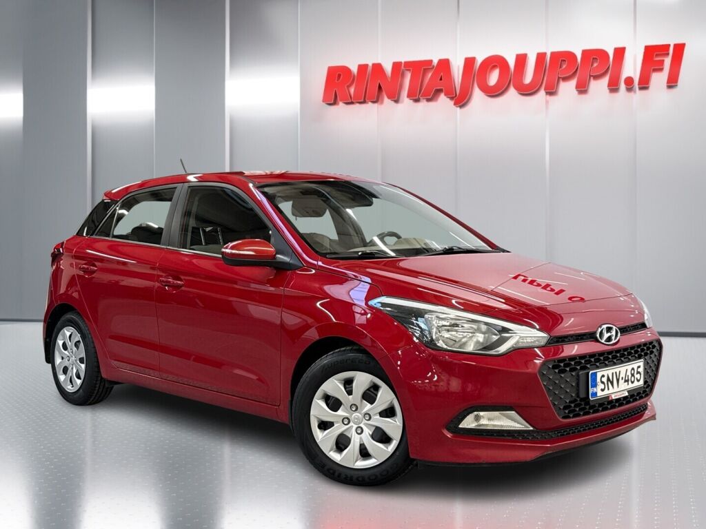 Hyundai i20 5d 2016 Punainen