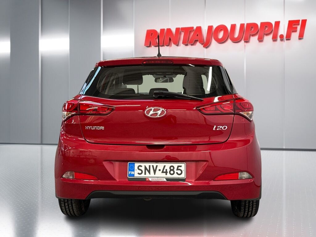 Hyundai i20 5d 2016 Punainen