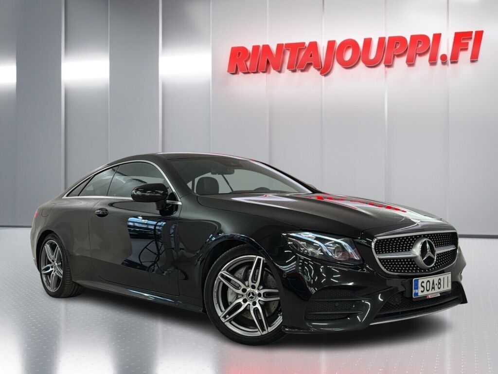 Mercedes-Benz E 2018 Musta