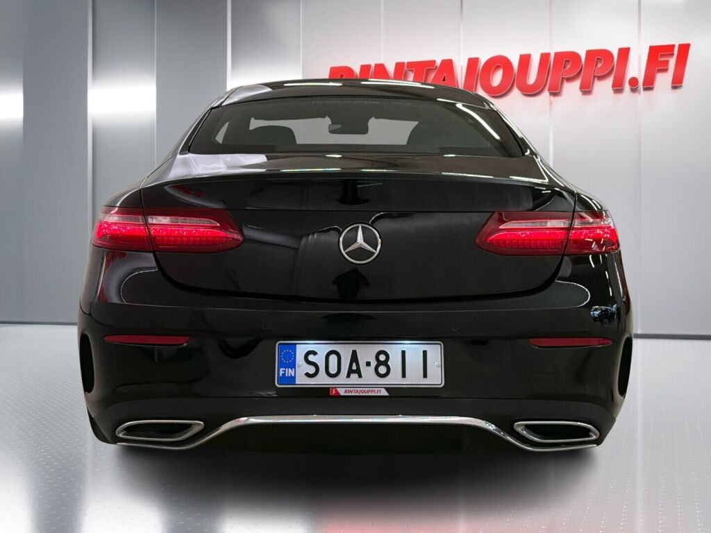 Mercedes-Benz E 2018 Musta