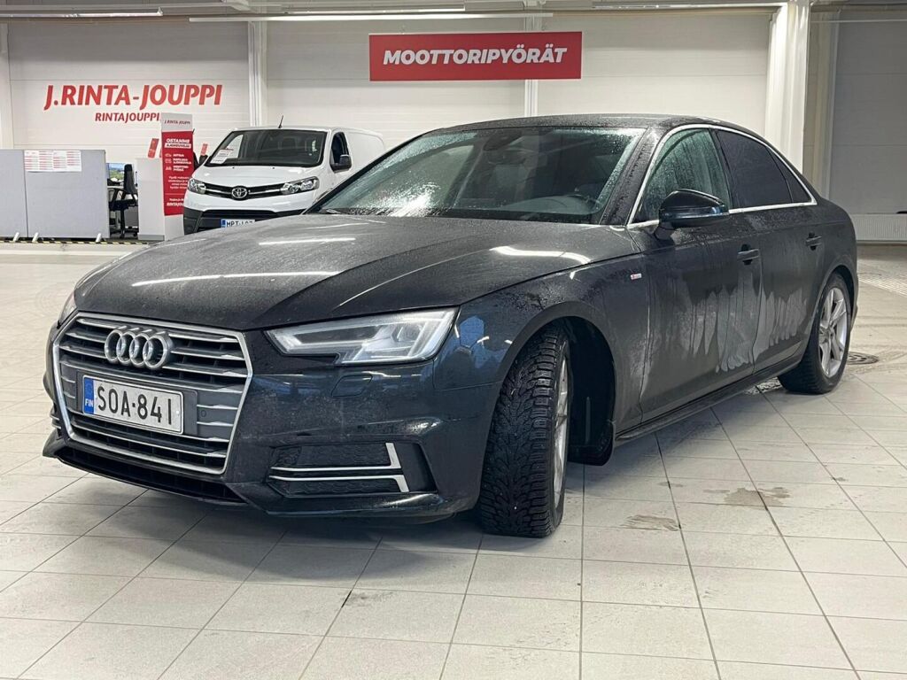 Audi A4 2018 Musta
