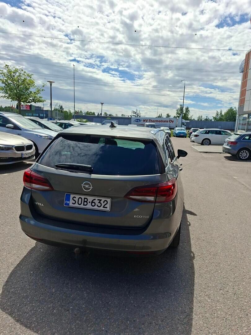 Opel Astra 2018 Harmaa