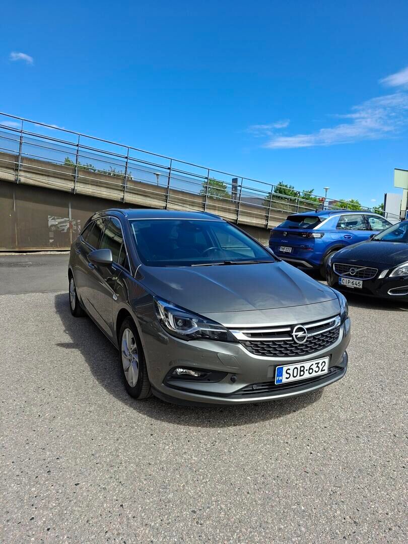 Opel Astra 2018 Harmaa