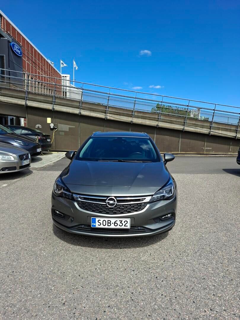 Opel Astra 2018 Harmaa