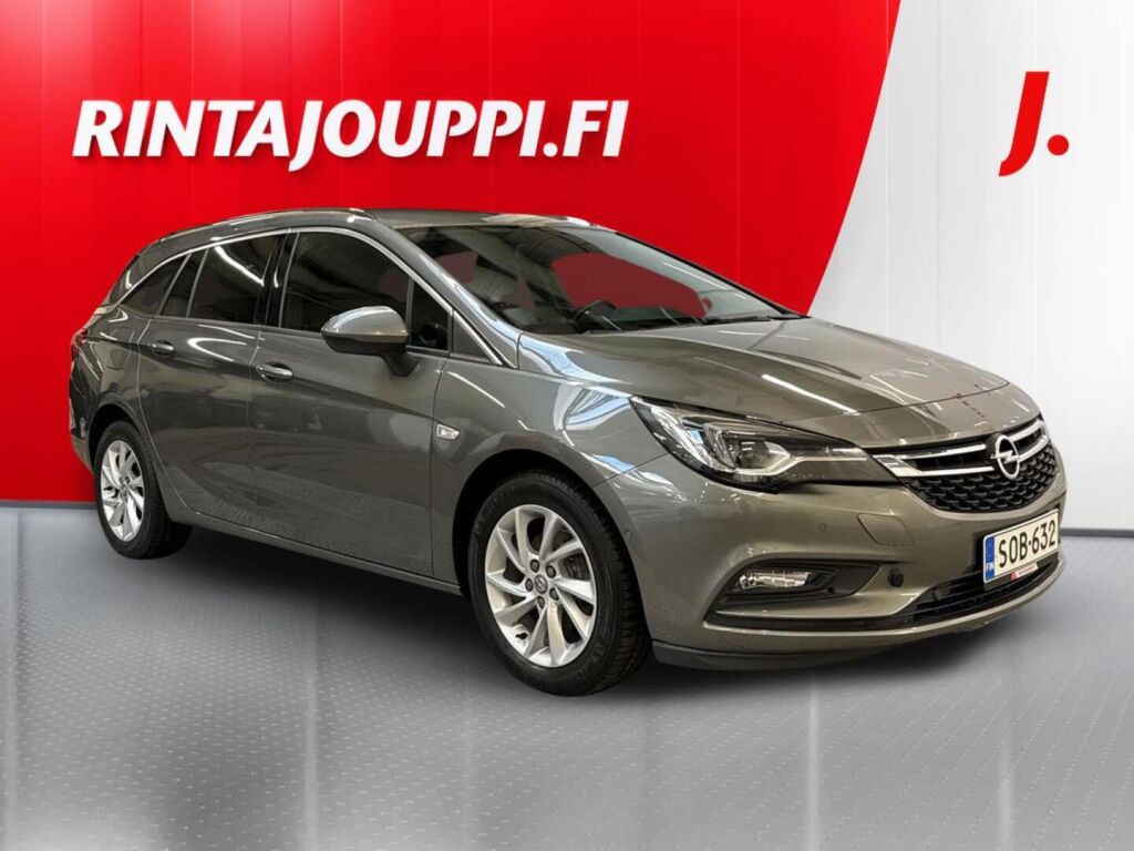 Opel Astra 2018 Harmaa