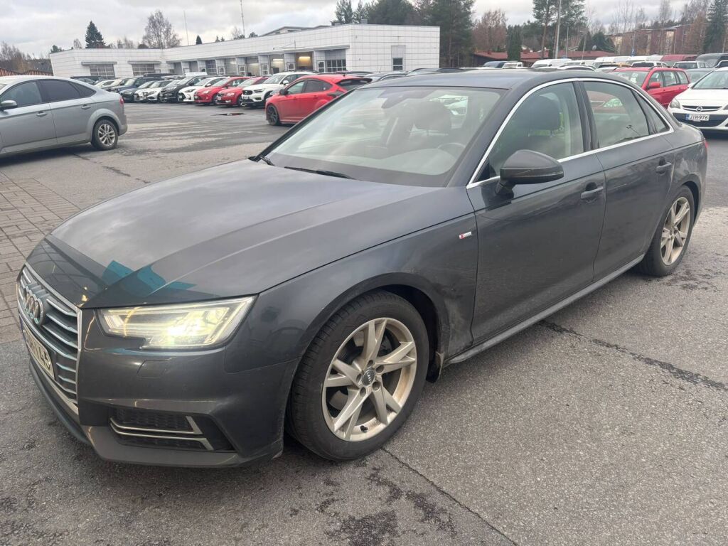 Audi A4 2018 Vihreä