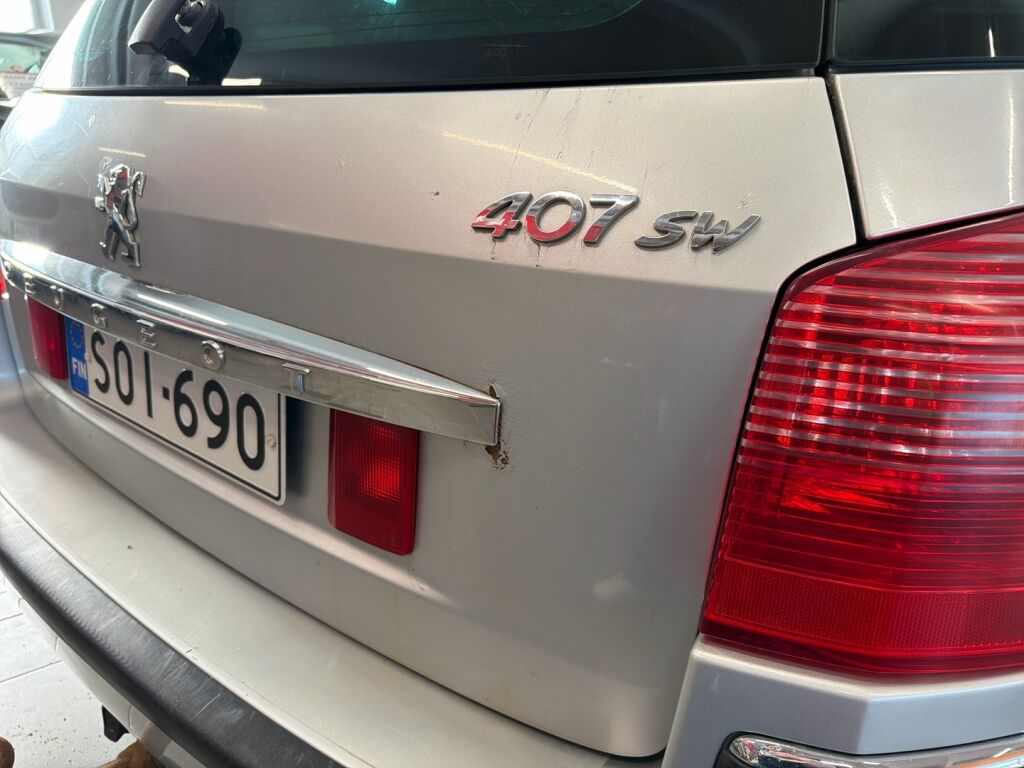 Peugeot 407 2006 Harmaa