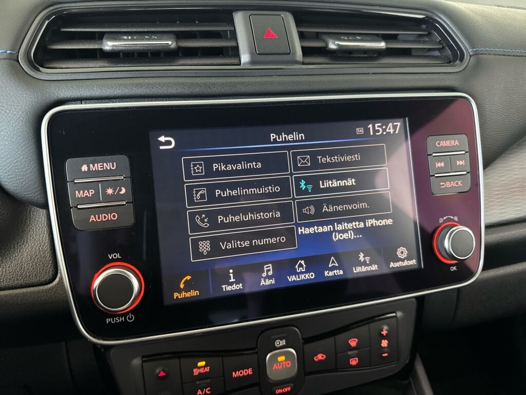 Nissan Leaf 2020 Musta