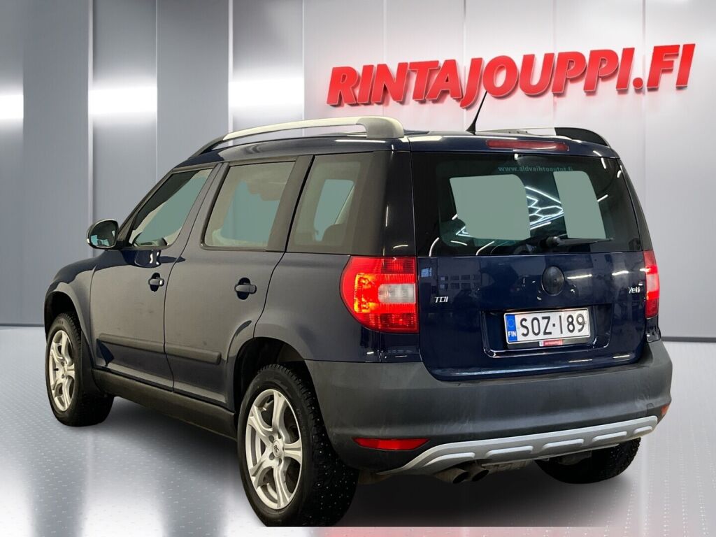 Skoda Yeti 2010 Sininen