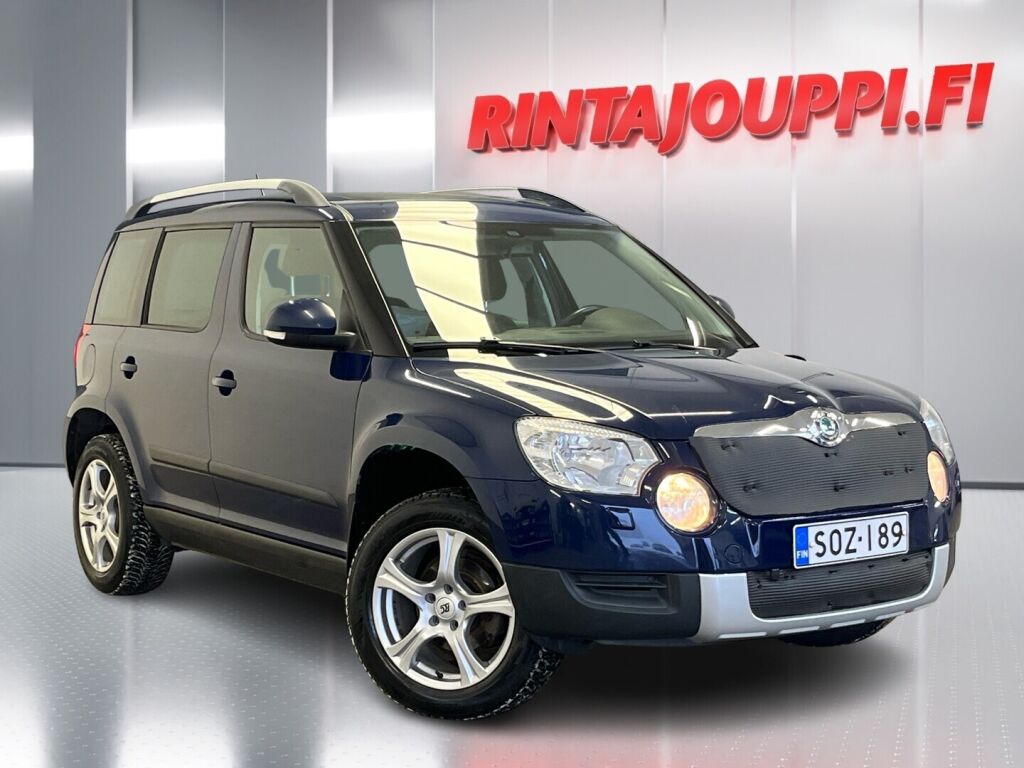 Skoda Yeti 2010 Sininen