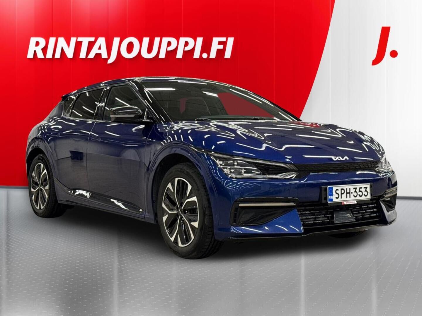Sininen Kia EV6