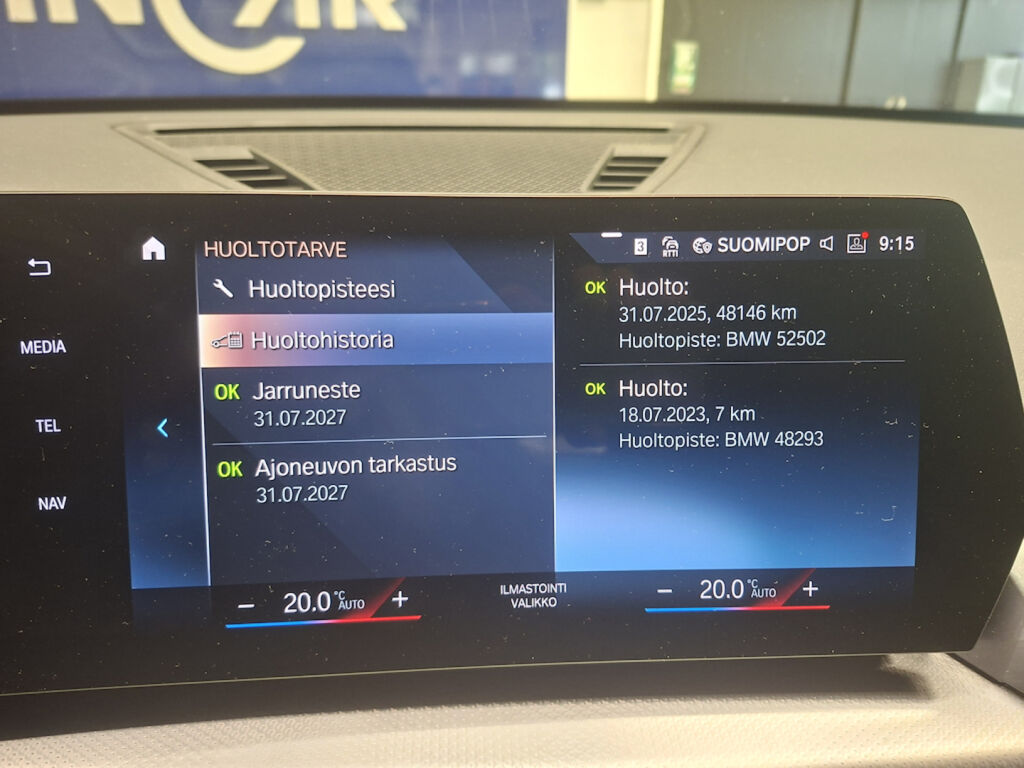 BMW iX1 2023 Vihreä