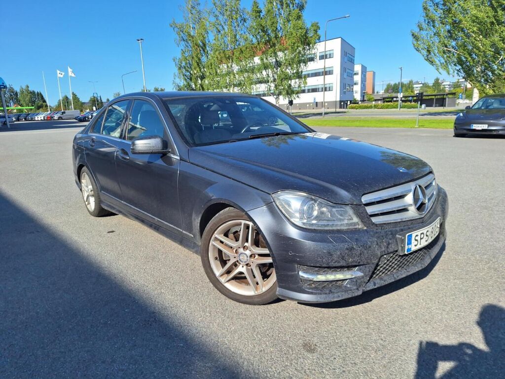 Mercedes-Benz C 2012 Harmaa