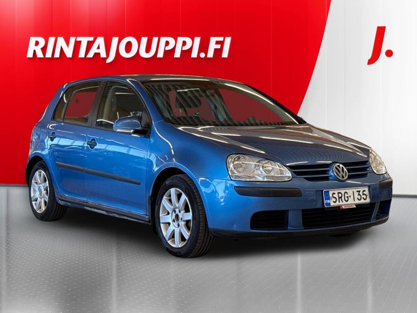 Sininen Volkswagen Golf