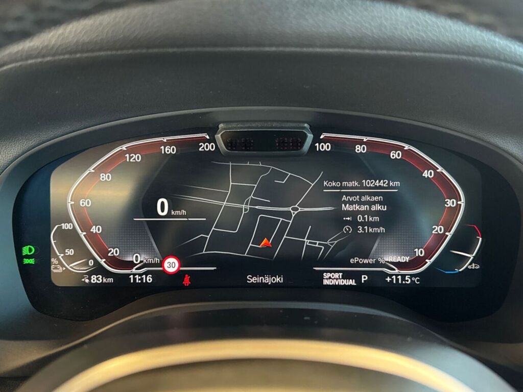 BMW iX3 2023 Sininen