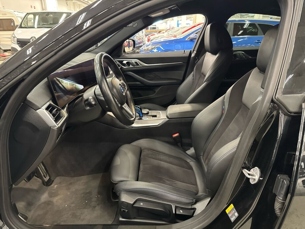 BMW I4 M50 2022 Musta