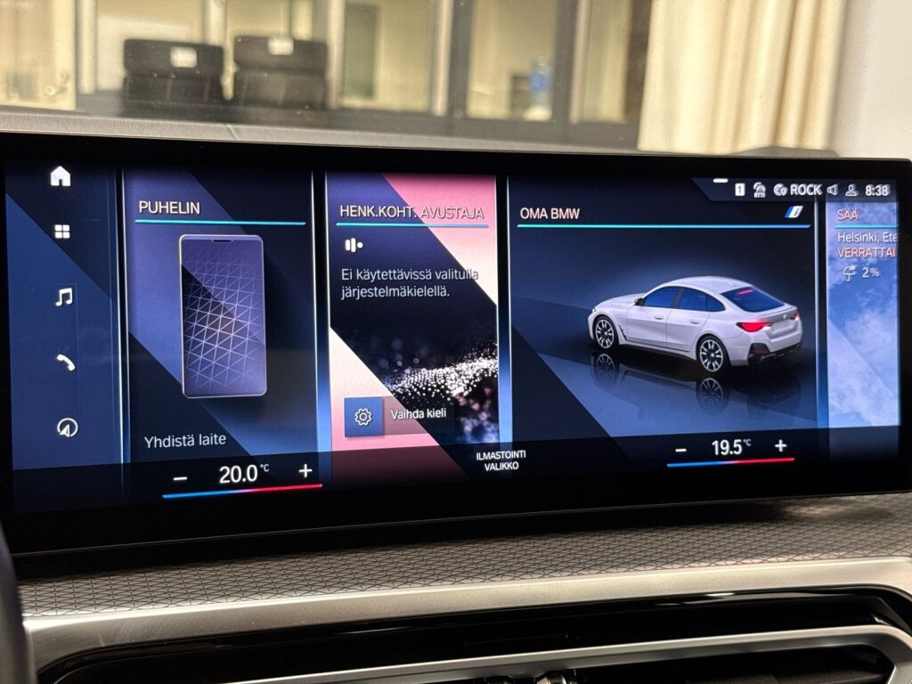 BMW I4 M50 2023 Valkoinen