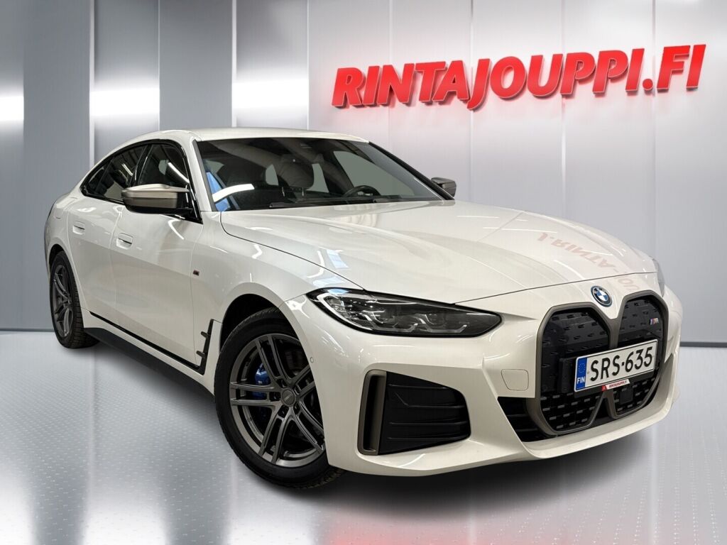 BMW I4 M50 2023 Valkoinen