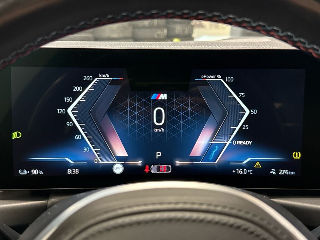 BMW I4 M50 2023 Valkoinen