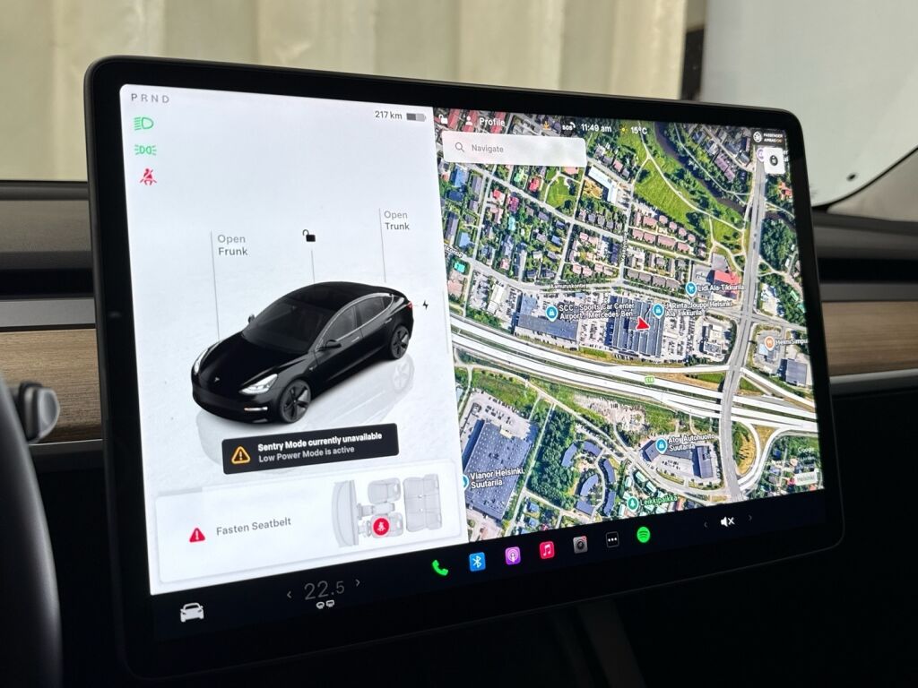 Tesla Model 3 2022 Musta