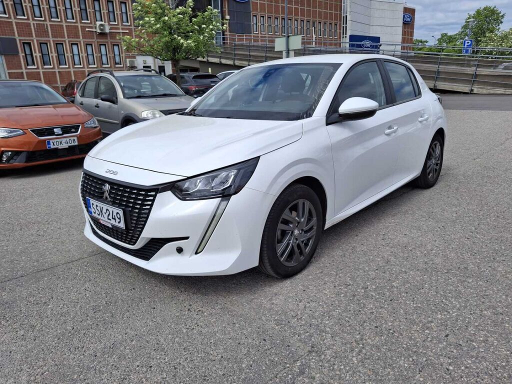 Peugeot 208 2021 Valkoinen