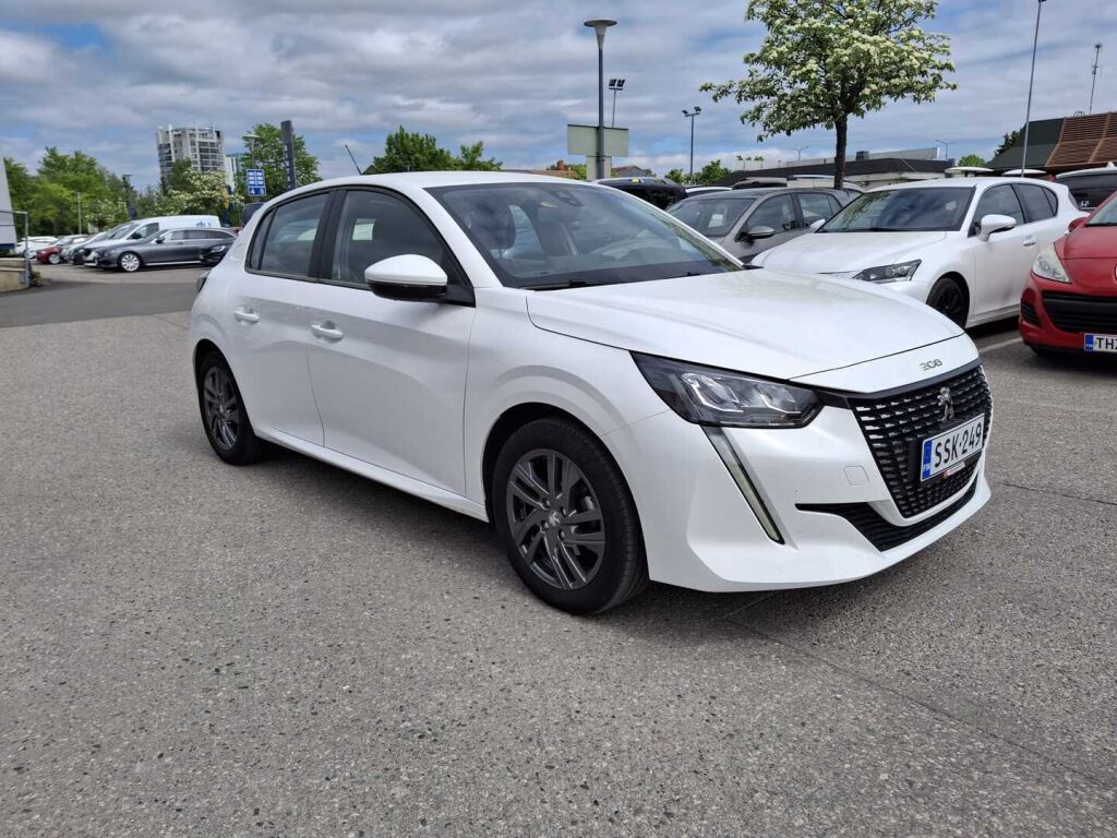 Peugeot 208 2021 Valkoinen