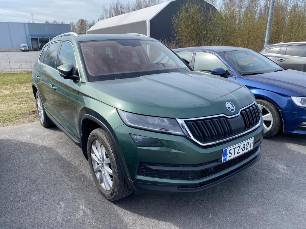 Skoda Kodiaq 2019 Vihreä
