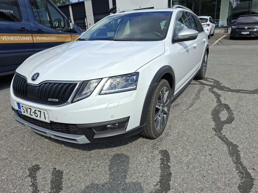 Skoda Octavia 2019 Valkoinen