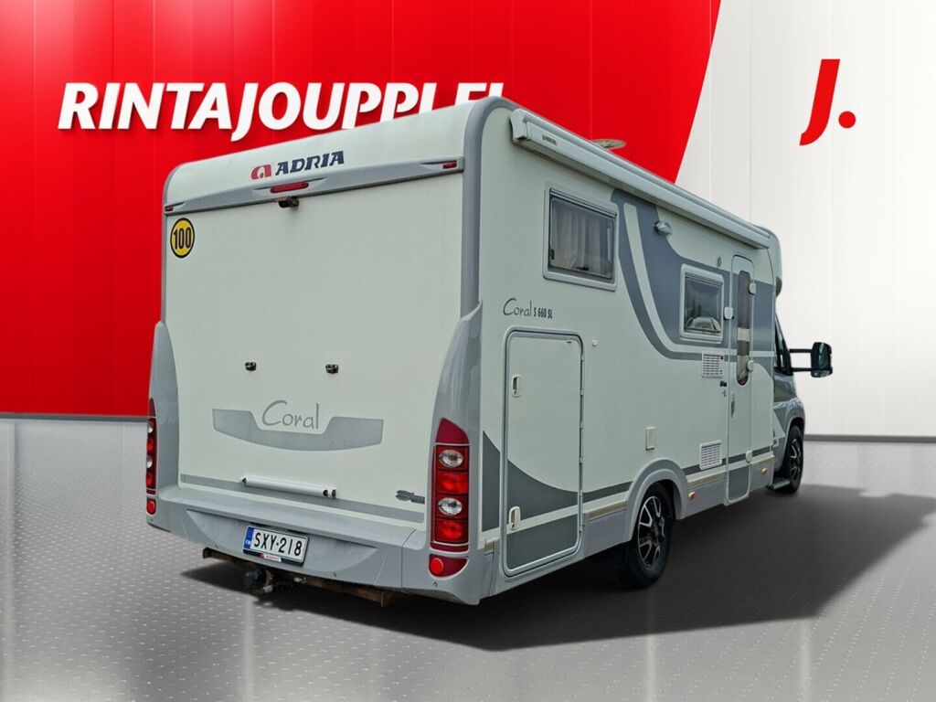 Adria Coral Plus 660 SL Silver Edition 2010 Harmaa