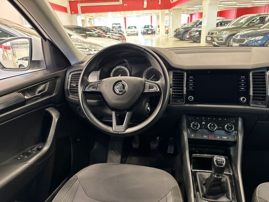 Skoda Kodiaq 2019 Valkoinen