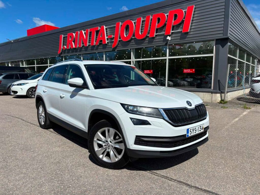 Skoda Kodiaq 2019 Valkoinen