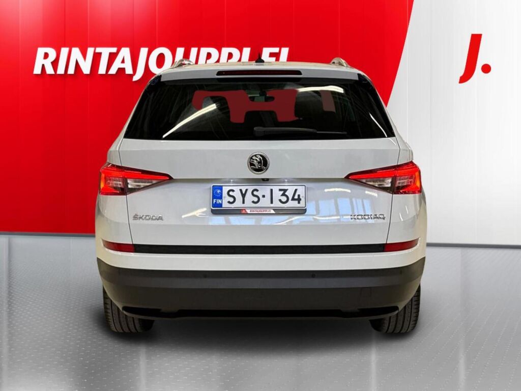 Skoda Kodiaq 2019 Valkoinen