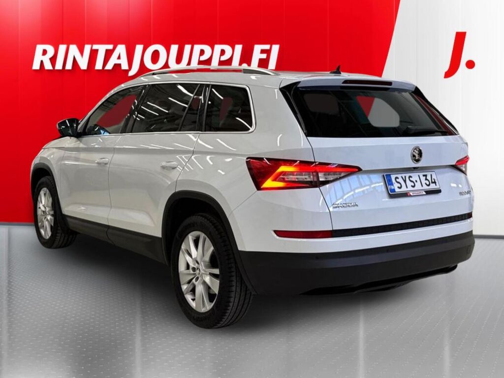 Skoda Kodiaq 2019 Valkoinen