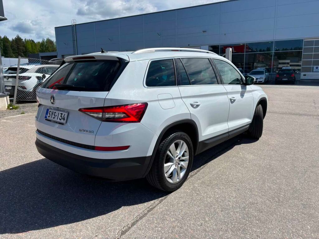 Skoda Kodiaq 2019 Valkoinen