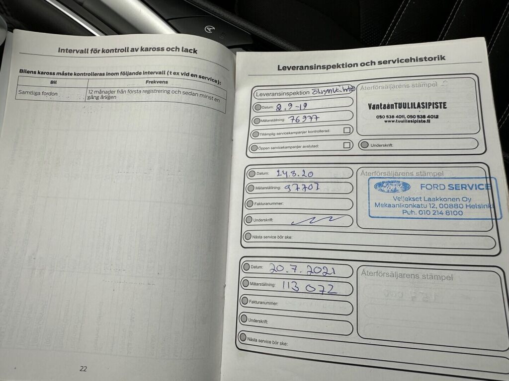 Ford Mondeo 2015 Valkoinen