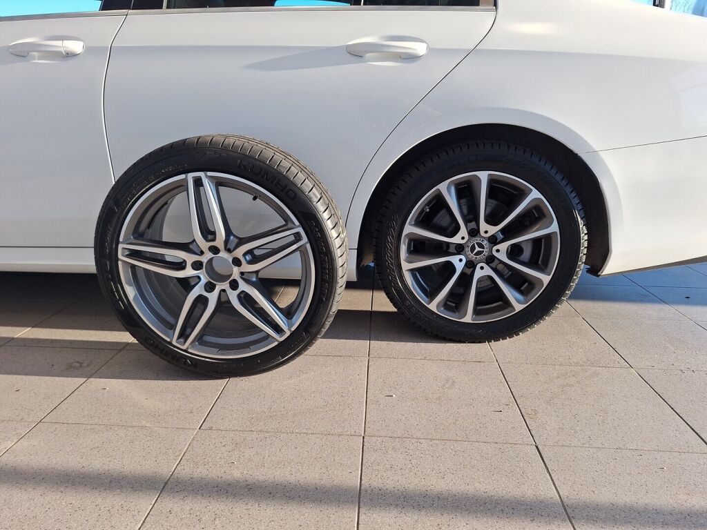 Mercedes-Benz E 2018 Valkoinen