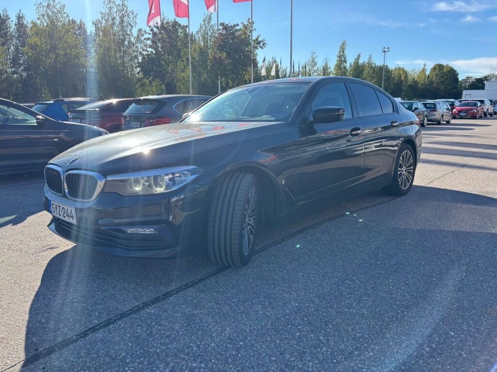 BMW 530 2018 Musta