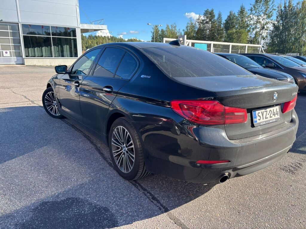 BMW 530 2018 Musta
