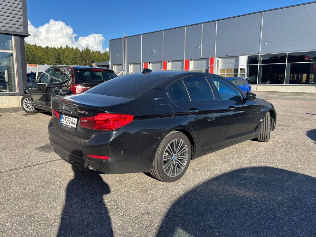 BMW 530 2018 Musta