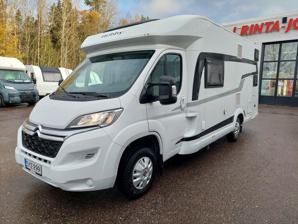 Hobby Optima Ontour T65 HKM 2021 Valkoinen