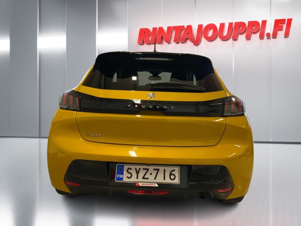 Peugeot 208 2021 Keltainen